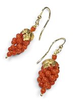 Orecchini Mandile 1922 Donna Coralli in Argento Corallo 2MORC26 - 2MORC26